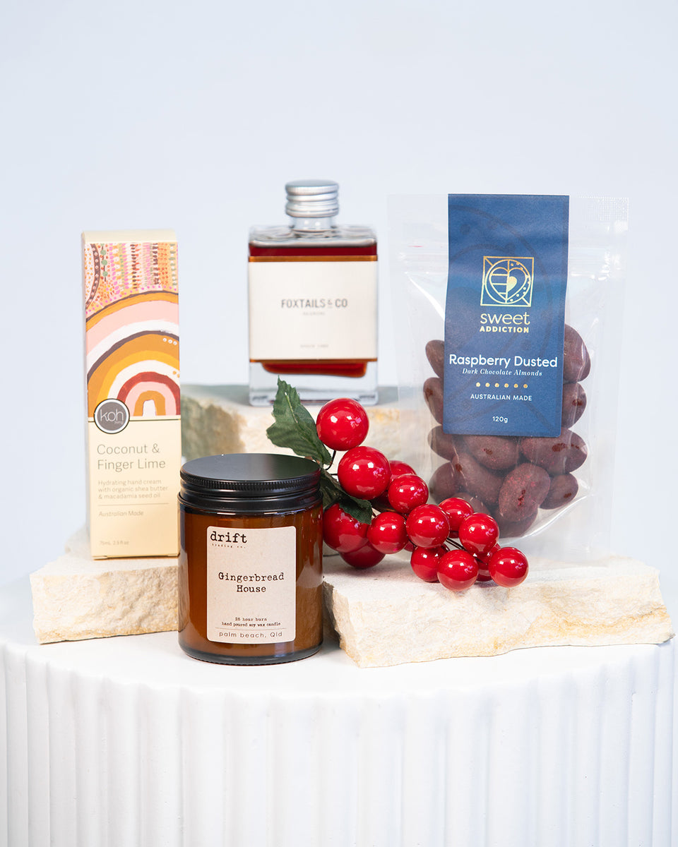 Deluxe Hamper Brisbane Market Flowers