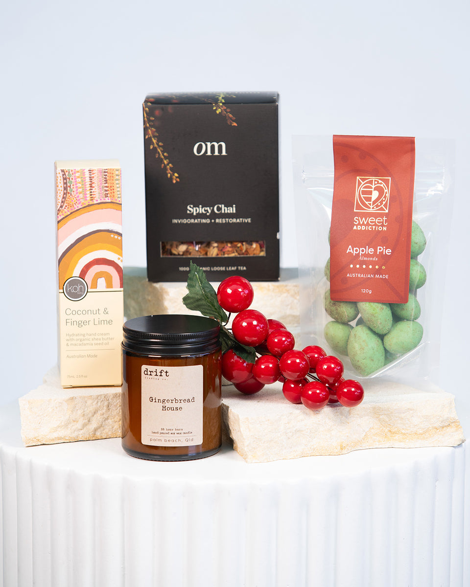 Deluxe Hamper Brisbane Market Flowers