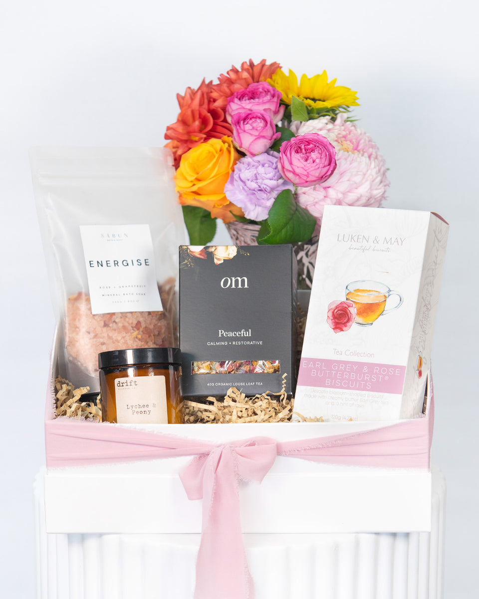 Wickers Just For Baby Deluxe Hamper - GIRL | Wicker Gift Baskets Wickers Just For Baby Deluxe Hamper - GIRL | Wicker Gift Baskets