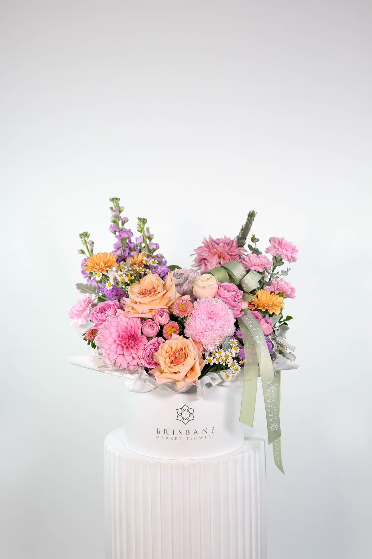 Audrey Soft Seasonal Box Arrangement