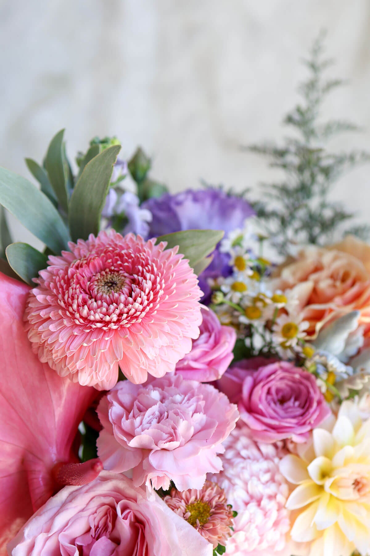 Luxury pink flowers from Brisbane Market Flowers.
