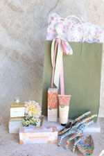 Garden lovers gift hamper with floral tools for Mum.