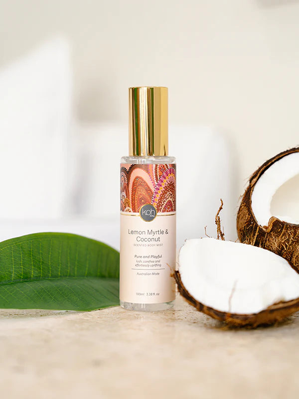 Koh Aboriginal Lemon Myrtle & Coconut Scented Body Mist