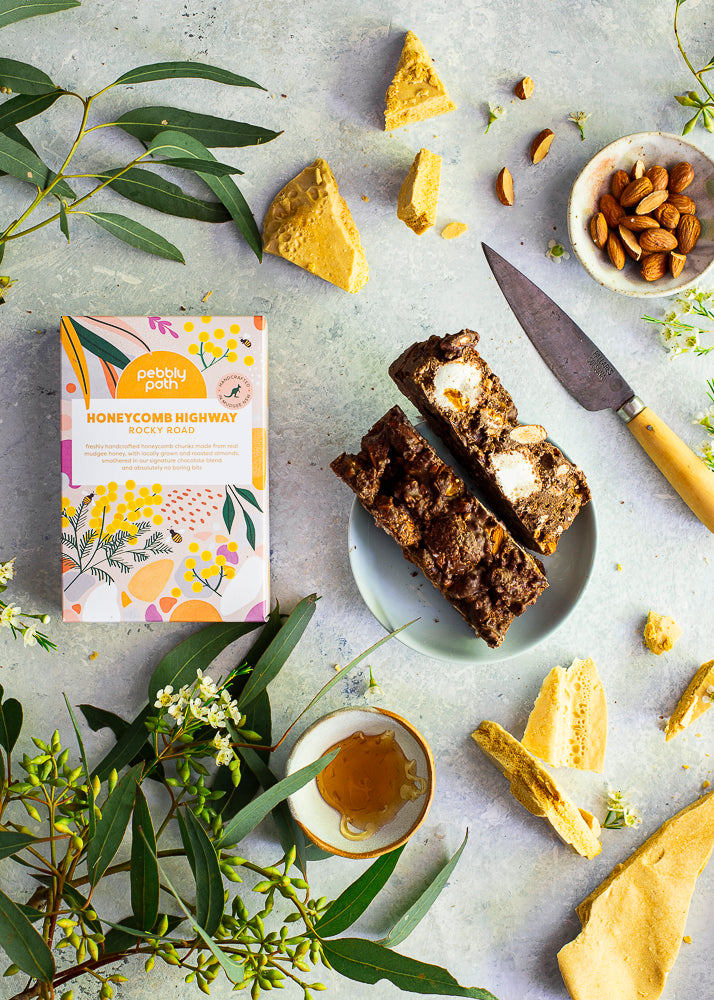 Honeycomb Highway rocky road 200g Brisbane delivery