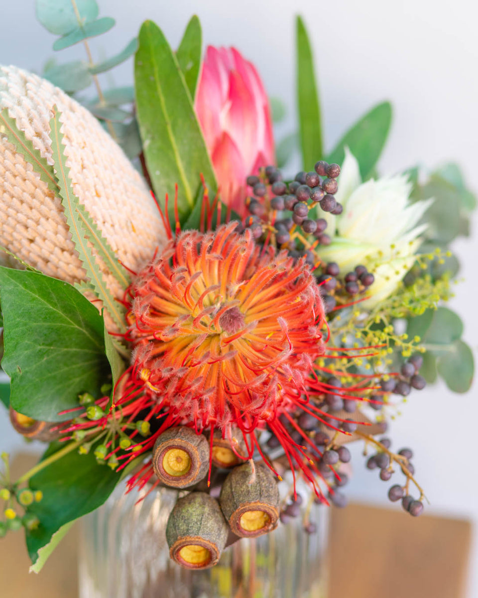 Kalgoorlie Native Posy Jar or Vase Brisbane Market Flowers